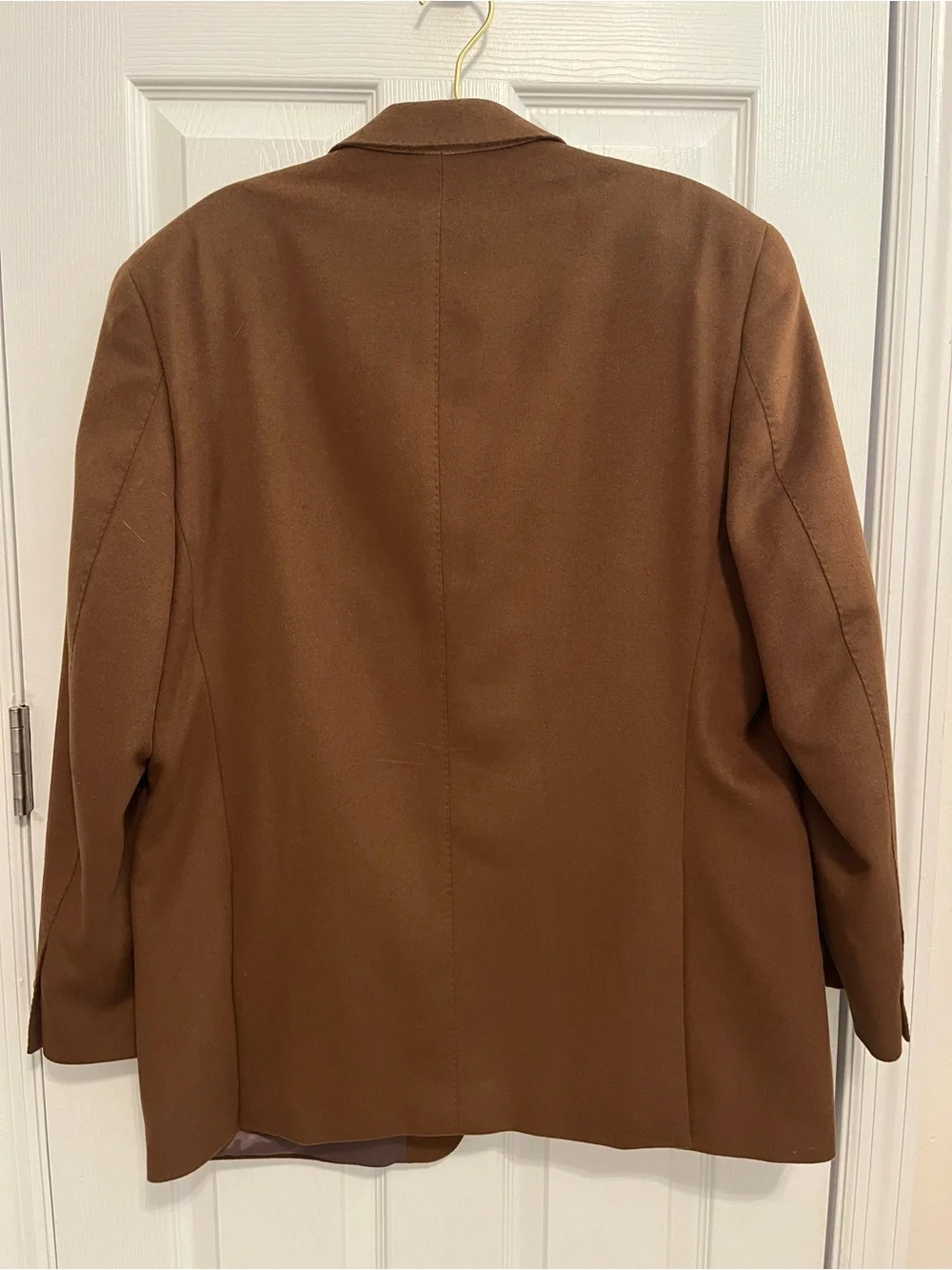 Michael Michael Kors Brown Wool Silk Cashmere Blazer Sport Coat Men’s 42R